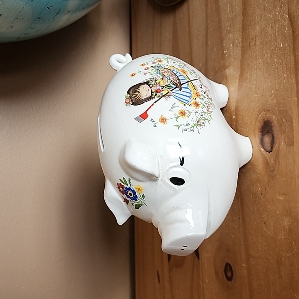 Vintage piggy bank England